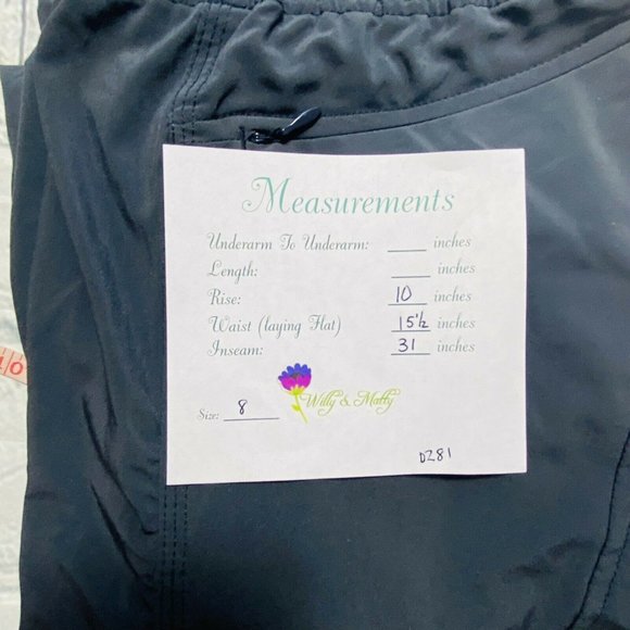 Athleta Women Gray Size 8 La Ruched Active lounge - Picture 12 of 12